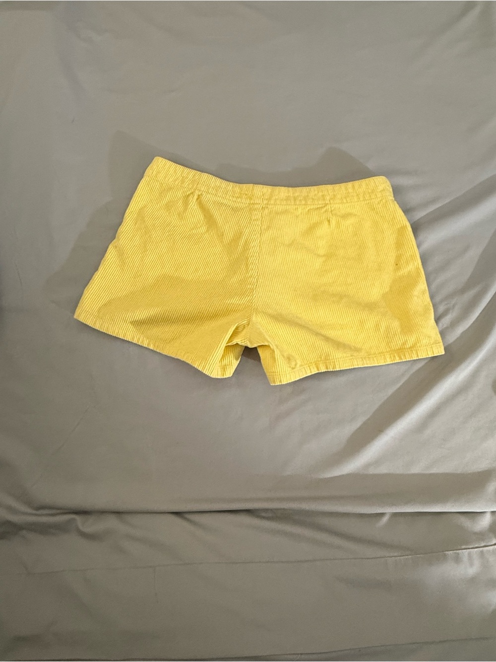 Classic Vintage Yellow OP Corduroy Shorts for women. Poss size 9 - Picture 2 of 5
